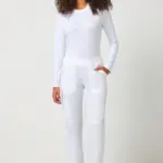 Cargobroek met standaard taille en zonder sluiting voor dames