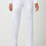 Cargobroek met standaard taille en zonder sluiting voor dames — productfoto 2