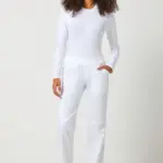 Cargobroek met standaard taille en zonder sluiting voor dames — productfoto 3