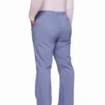 Cargobroek met standaard taille en zonder sluiting voor dames, ciel blue — productfoto 14