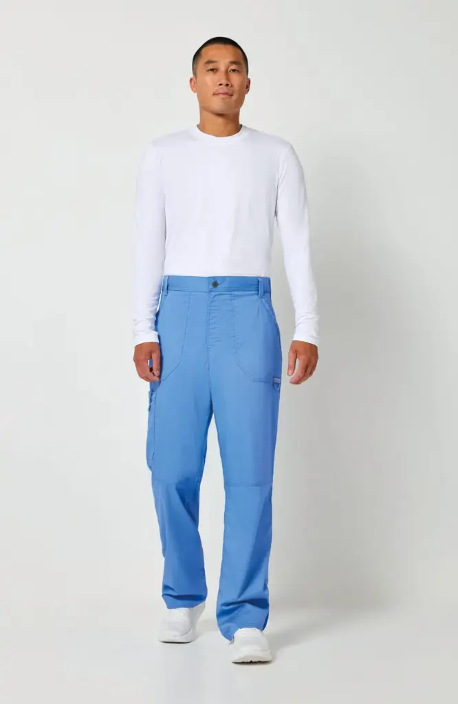 Cargobroek met gulp voor heren — productfoto 3