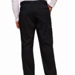 Cargobroek met gulp voor heren, black — productfoto 13