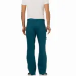 Cargobroek met gulp voor heren, caribbean blue — productfoto 16