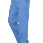 Cargobroek met gulp voor heren, ciel blue — productfoto 17