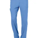 Cargobroek met gulp voor heren, ciel blue — productfoto 18