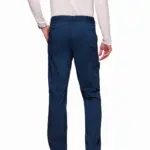 Cargobroek met gulp voor heren, navy — productfoto 21