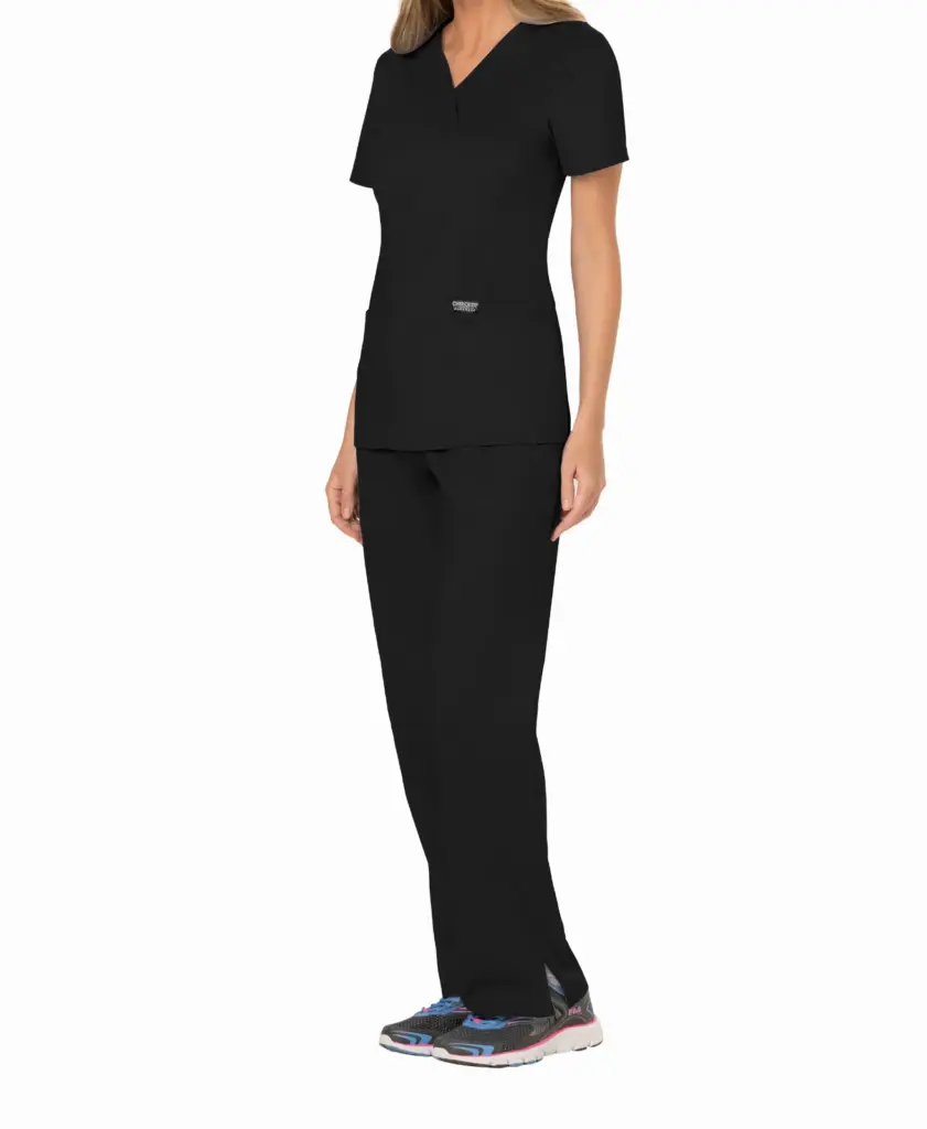 Wikkeltop voor dames, black