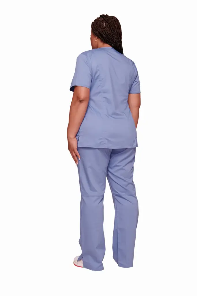 Wikkeltop voor dames, ciel blue — productfoto 6