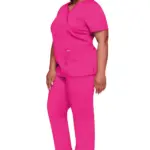 Wikkeltop voor dames, electric pink — productfoto 7