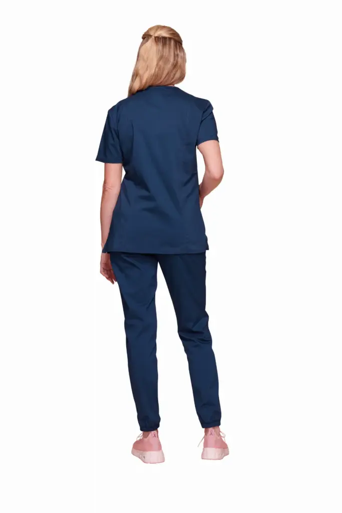 Wikkeltop voor dames, navy — productfoto 10