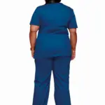 Wikkeltop voor dames, royal — productfoto 11