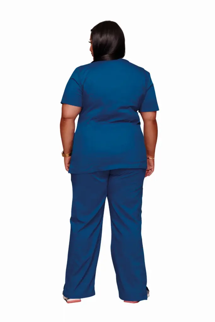 Wikkeltop voor dames, royal — productfoto 11