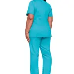 Wikkeltop voor dames, turquoise — productfoto 13