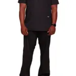 Tuniek met V-hals voor heren, black — productfoto 5