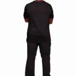 Tuniek met V-hals voor heren, black — productfoto 6