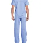 Tuniek met V-hals voor heren, ciel blue — productfoto 11