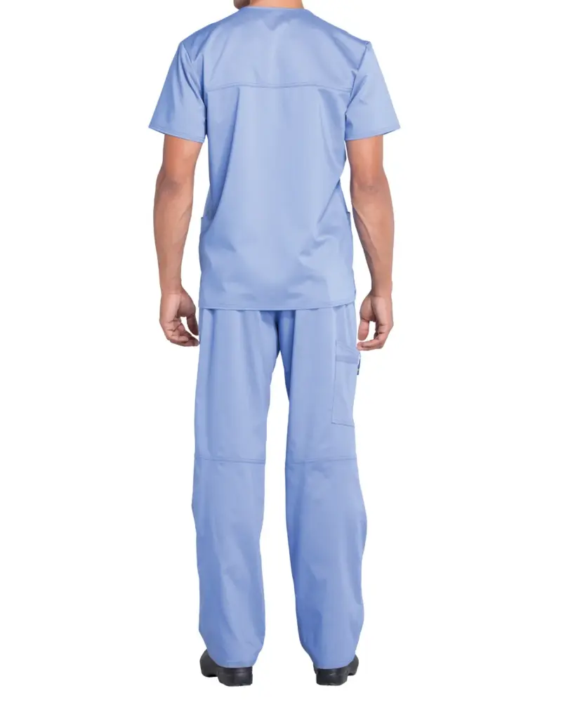 Tuniek met V-hals voor heren, ciel blue — productfoto 11