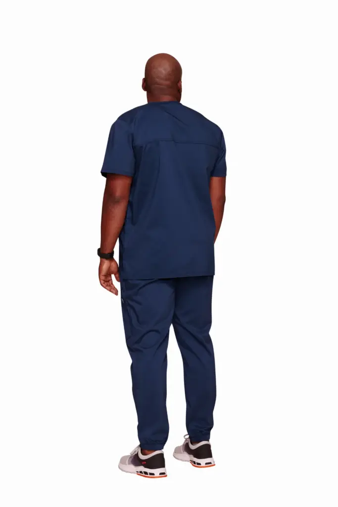 Tuniek met V-hals voor heren, navy — productfoto 14