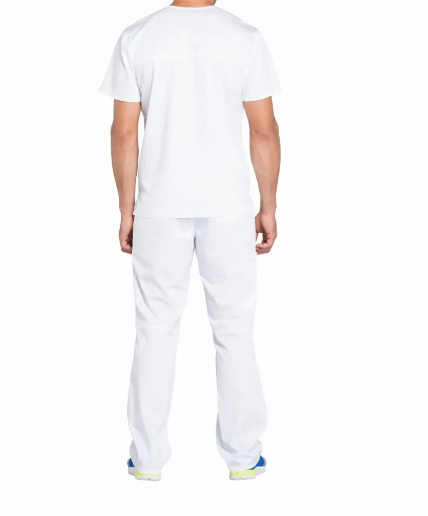 Tuniek met V-hals voor heren, white — productfoto 19