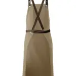 Potenza x Classic schort met ringen, khaki — productfoto 12