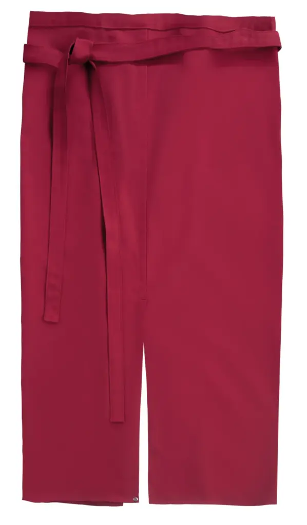PS_CI03_CHERRY - Hidalgo-werbeartikel Milano Classic heupschort met split, cherry — productfoto 2
