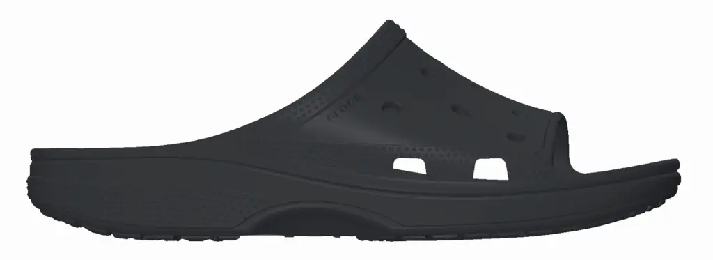 Crocs™ Men's Saturday Slide, black — productfoto 3