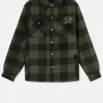 Portland shirt  (EX. DSH5000), green / black — productfoto 2