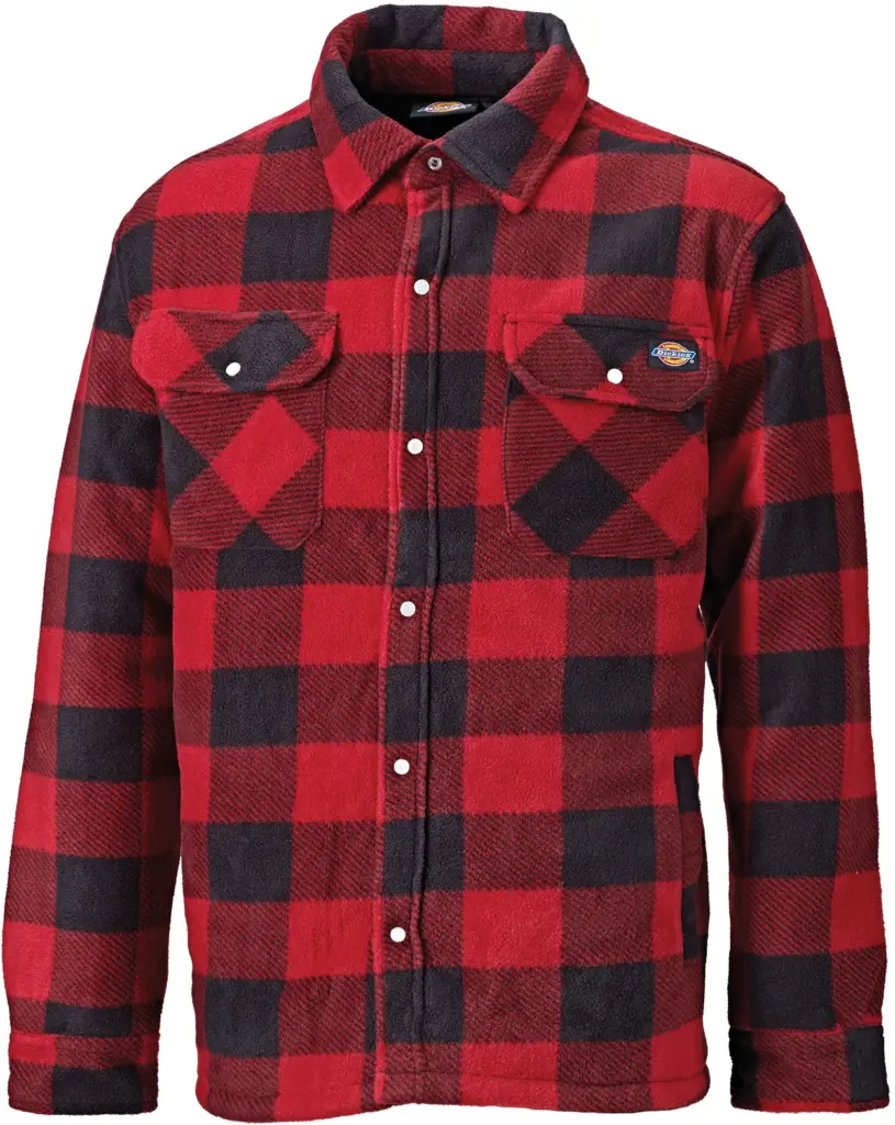 Portland shirt  (EX. DSH5000), red / black — productfoto 4