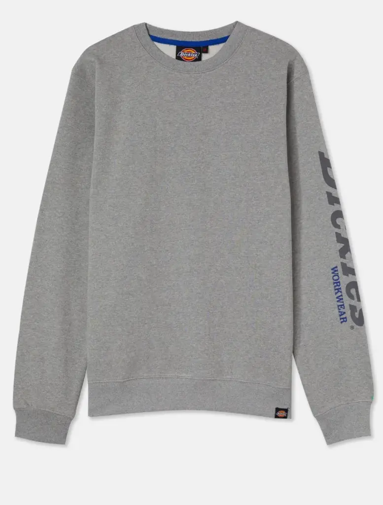 PS_DK0A4XTU_HEATHERGREY - Hidalgo-werbeartikel Herensweater OKEMO (SH3014), heather grey — productfoto 2