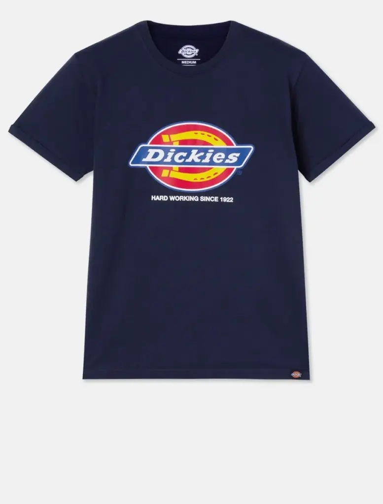 Heren-t-shirt DENISON (DT6010), navy — productfoto 3