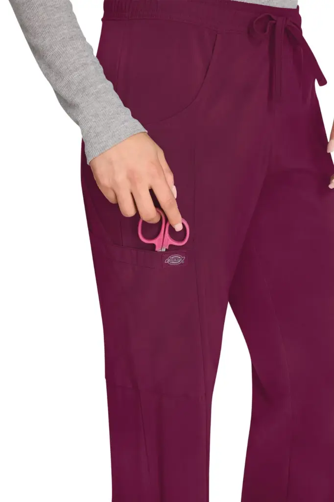 Damesbroek met trekkoordje middelhoge taille — productfoto 3