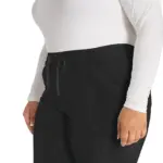 Damesbroek met trekkoordje middelhoge taille — productfoto 9