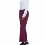 Damesbroek met trekkoordje middelhoge taille, wine — productfoto 26