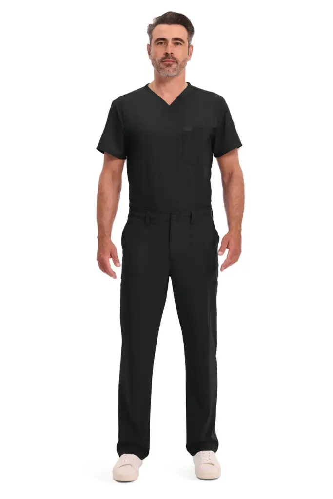 Herenbroek met trekkoordje standard taille — productfoto 3