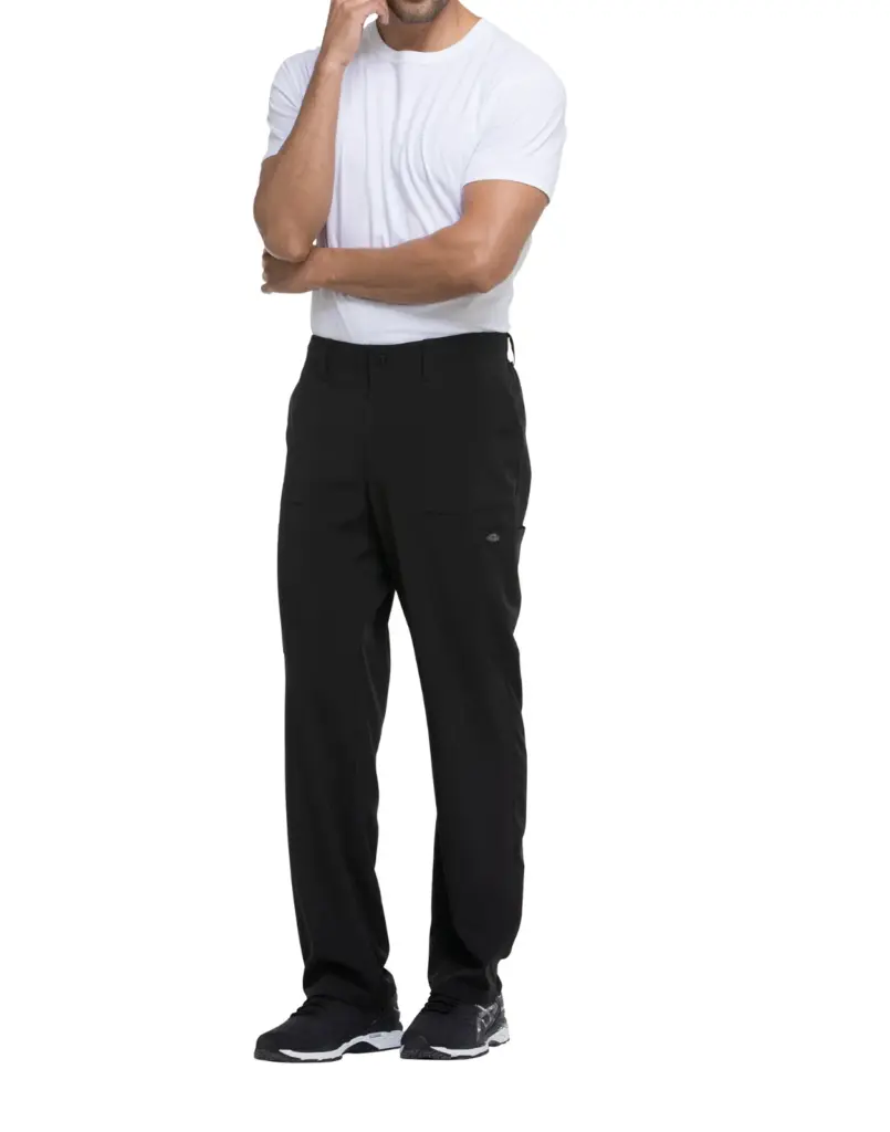 Herenbroek met trekkoordje standard taille, black — productfoto 8
