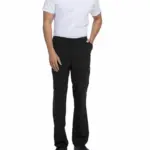 Herenbroek met trekkoordje standard taille, black — productfoto 9