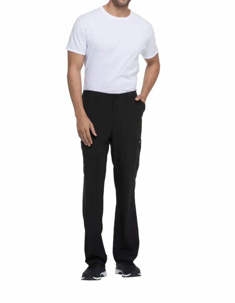 Herenbroek met trekkoordje standard taille, black — productfoto 9