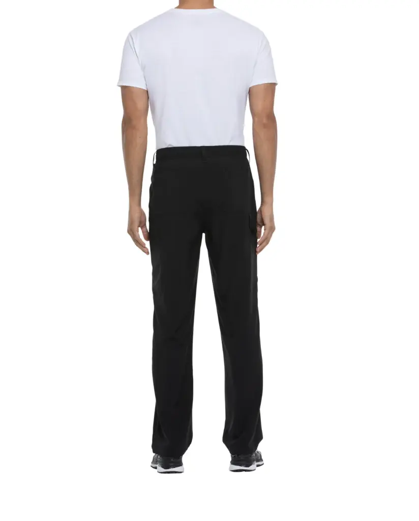 Herenbroek met trekkoordje standard taille, black — productfoto 10