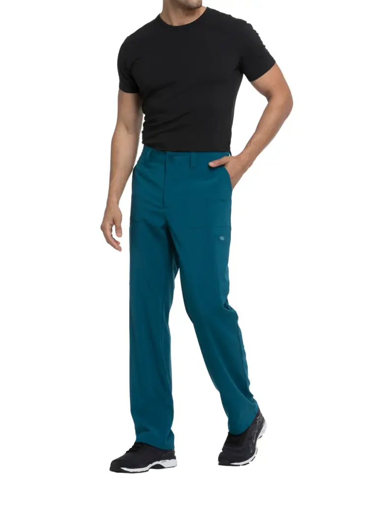 Herenbroek met trekkoordje standard taille, caribbean blue — productfoto 11