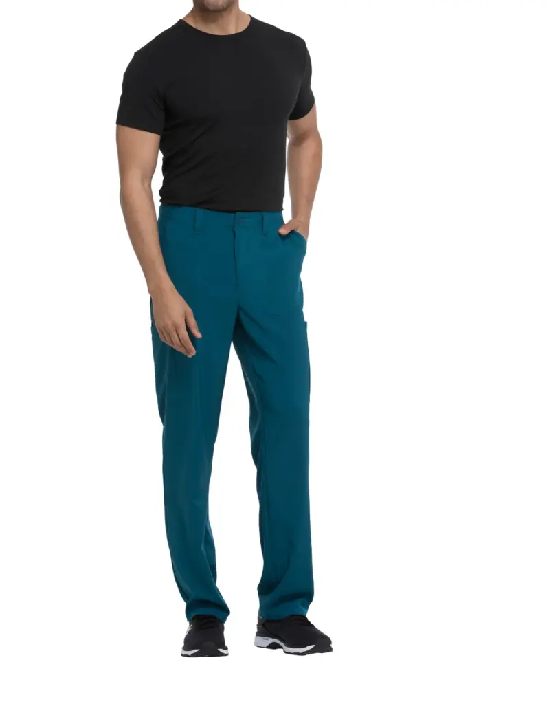 Herenbroek met trekkoordje standard taille, caribbean blue — productfoto 12