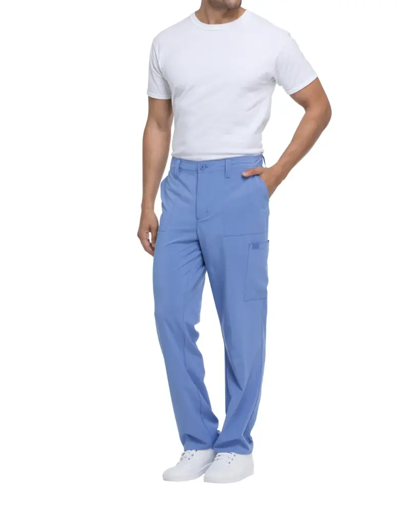 Herenbroek met trekkoordje standard taille, ciel — productfoto 14
