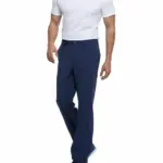 Herenbroek met trekkoordje standard taille, navy — productfoto 17