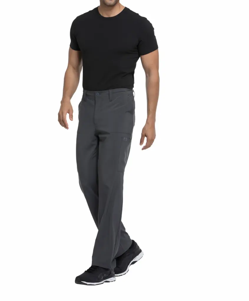 Herenbroek met trekkoordje standard taille, pewter — productfoto 20