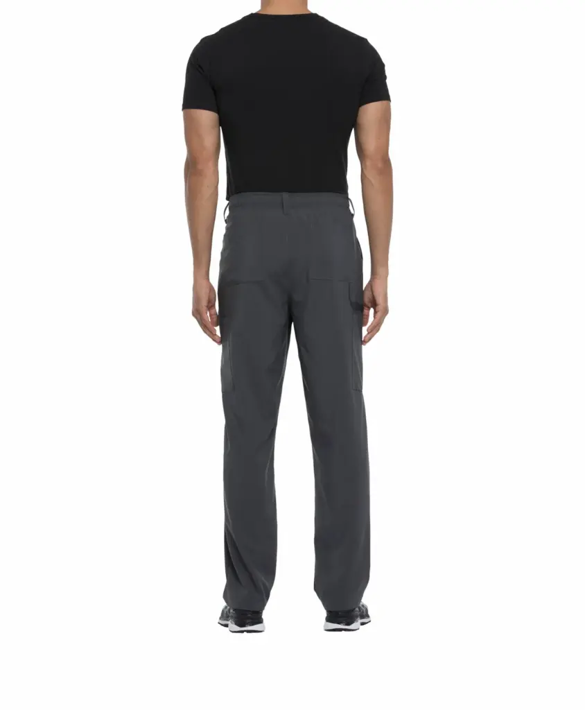 Herenbroek met trekkoordje standard taille, pewter — productfoto 22