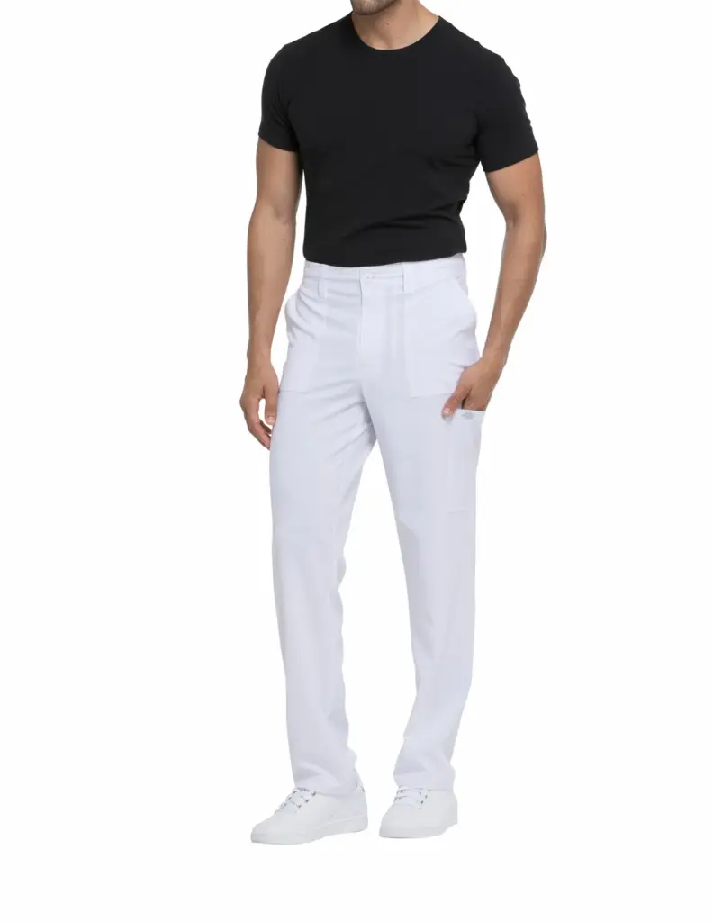 Herenbroek met trekkoordje standard taille, white — productfoto 26