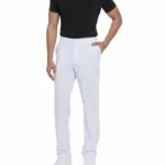 Herenbroek met trekkoordje standard taille, white — productfoto 27