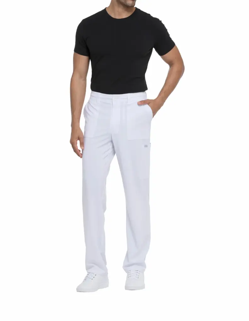 Herenbroek met trekkoordje standard taille, white — productfoto 27