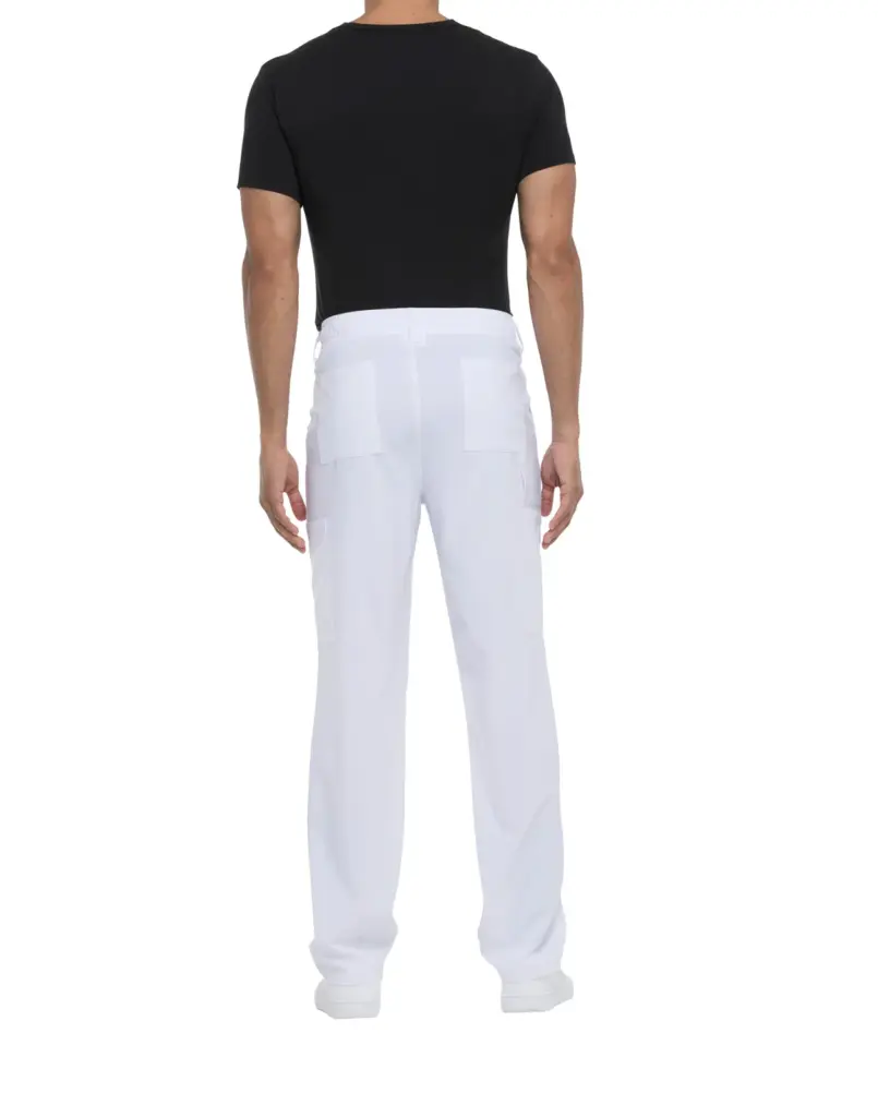 Herenbroek met trekkoordje standard taille, white — productfoto 28
