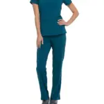 Wikkeltop voor dames, caribbean blue — productfoto 10