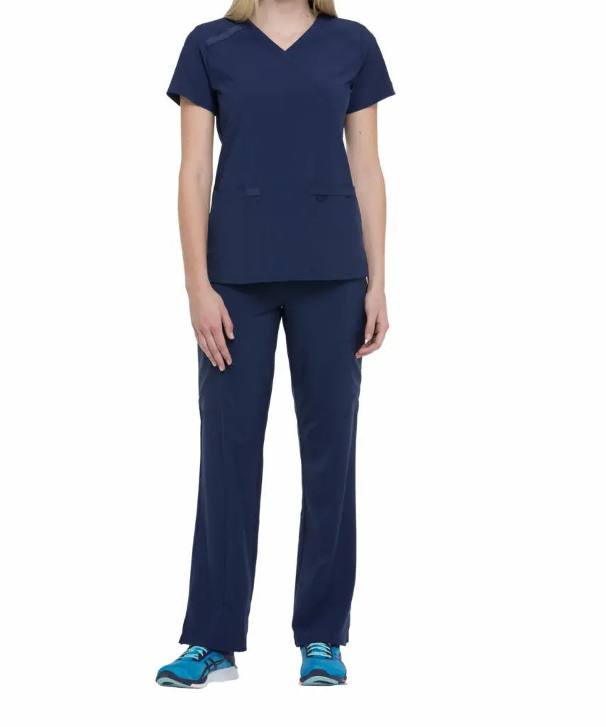 Wikkeltop voor dames, navy — productfoto 13